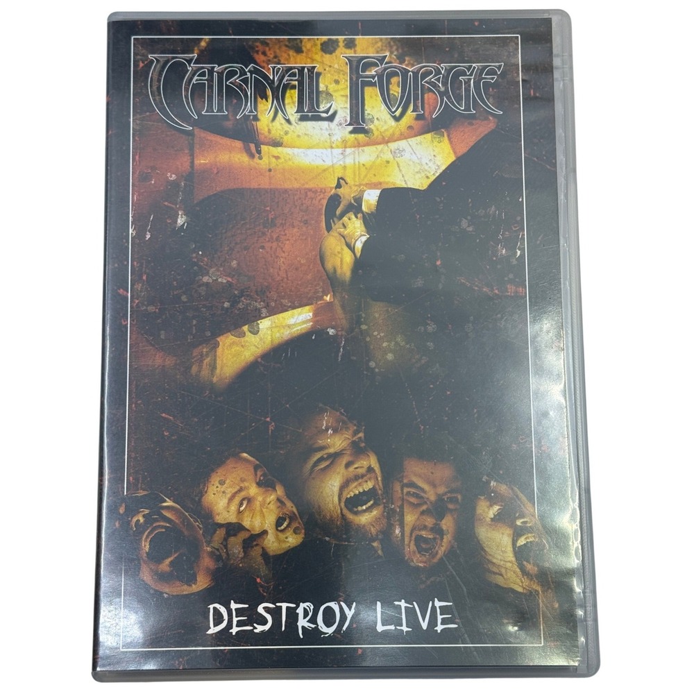Carnal Forge Destroy Live DVD 2004 Metal Mind Productions Swedish Thrash Metal